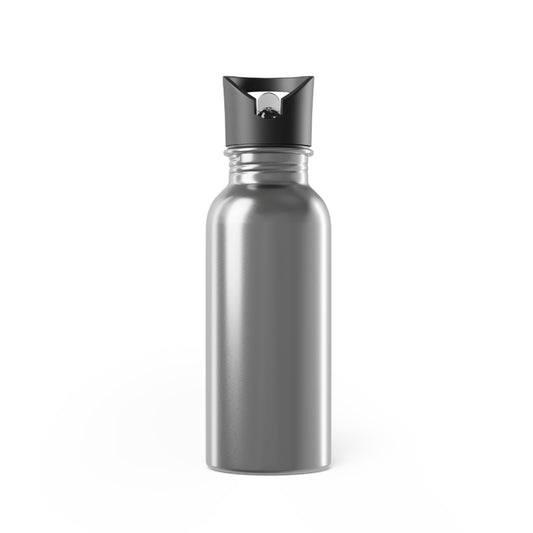 Relentless Jiu-Jitsu Stainless Steel Water Bottle with Straw - 20oz Sports Hydration