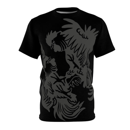T-Shirt - Relentless Fighting Roosters Jiu Jitsu Unisex Cut & Sew Tee