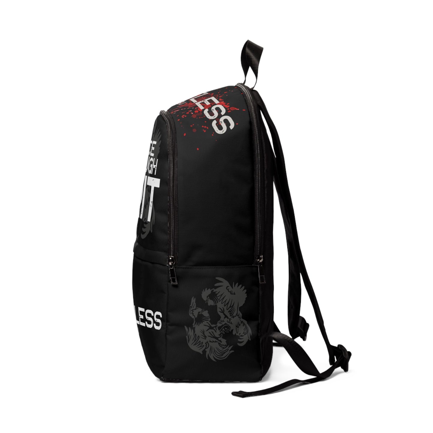 Unisex Jiu Jitsu Backpack - 'Grace Through Grit'
