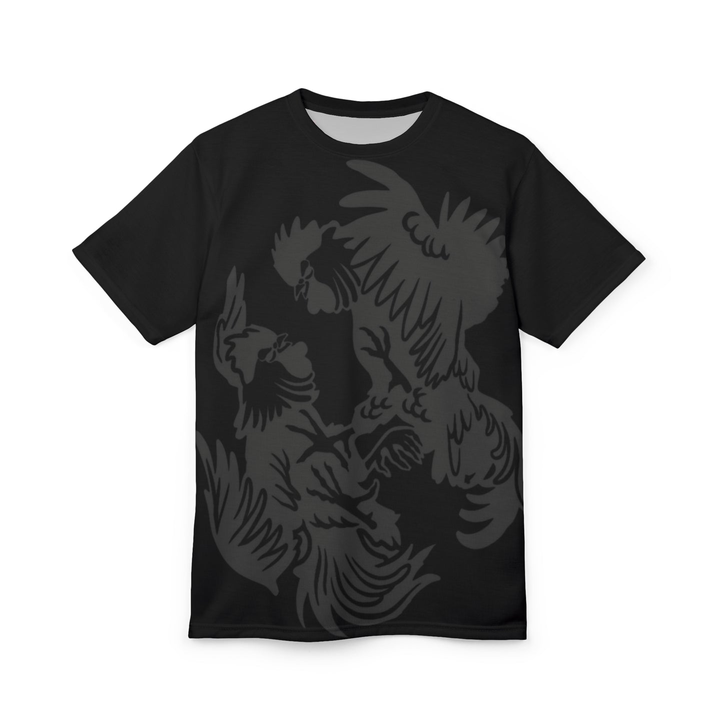 T-Shirt - Relentless Fighting Roosters Jiu Jitsu Unisex Cut & Sew Tee