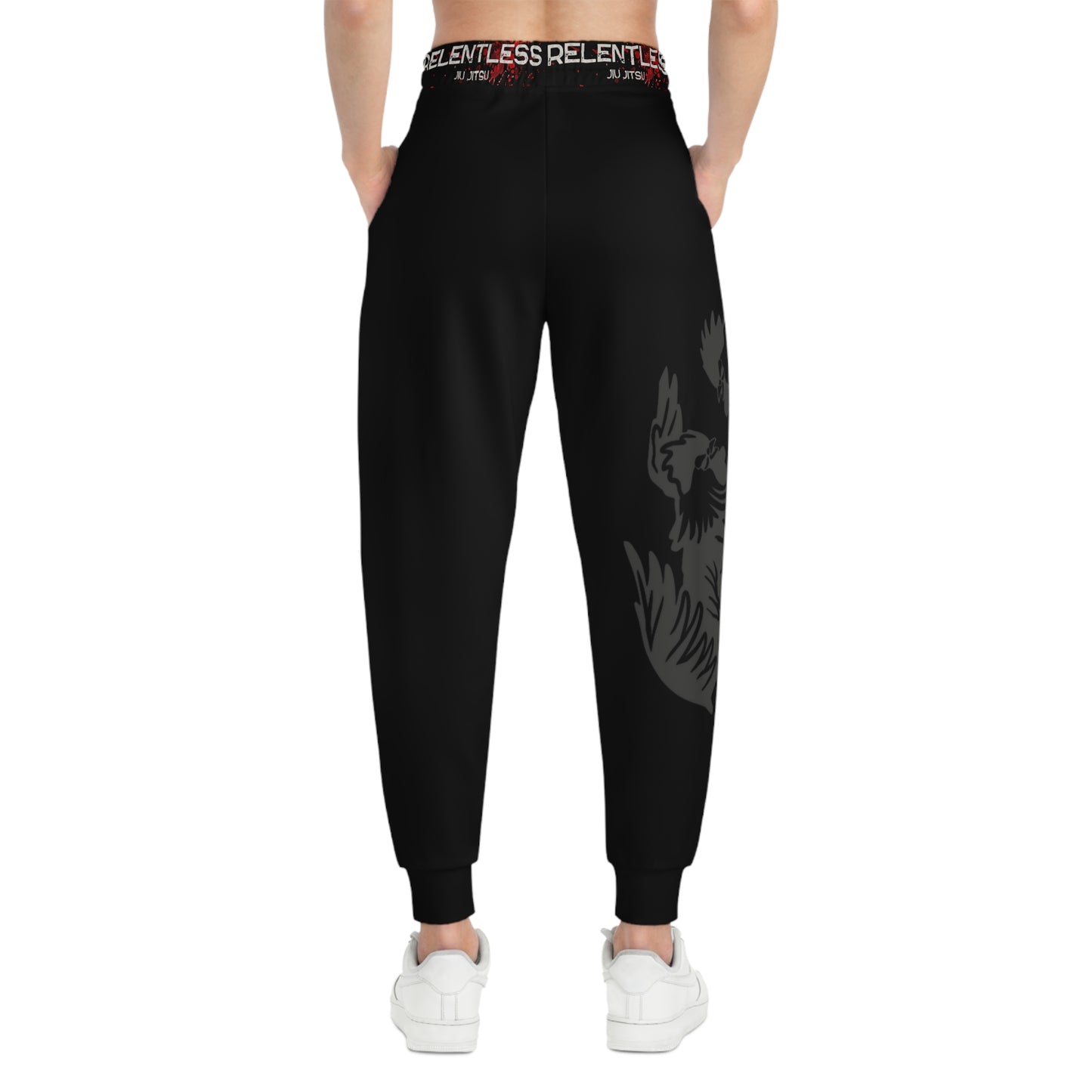 Fighting Roosters Athletic Joggers - Unisex Jiu Jitsu Design