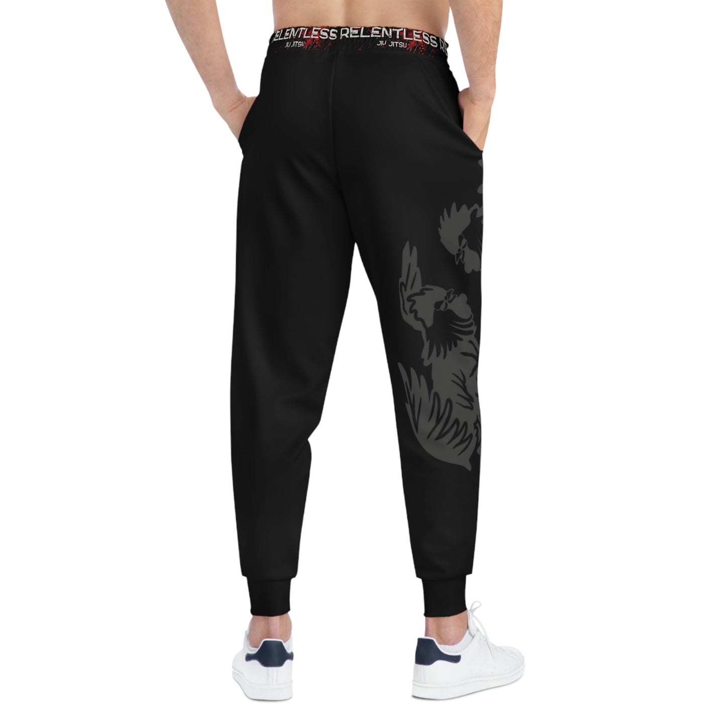 Fighting Roosters Athletic Joggers - Unisex Jiu Jitsu Design