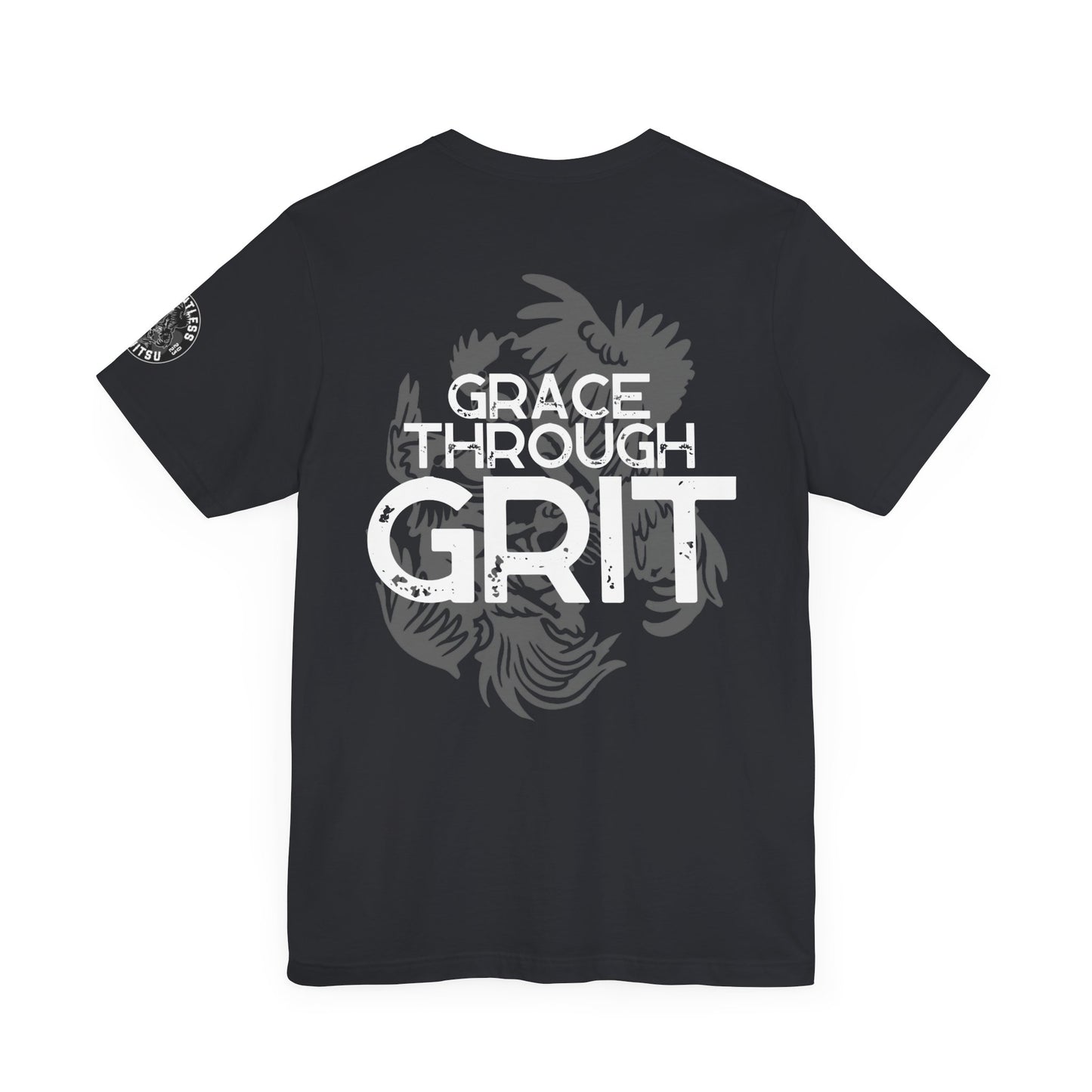 Jiu Jitsu T-Shirt - Grace through Grit Design