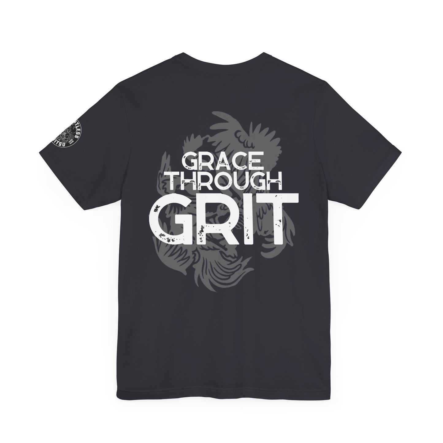 Jiu Jitsu T-Shirt - Grace through Grit Design