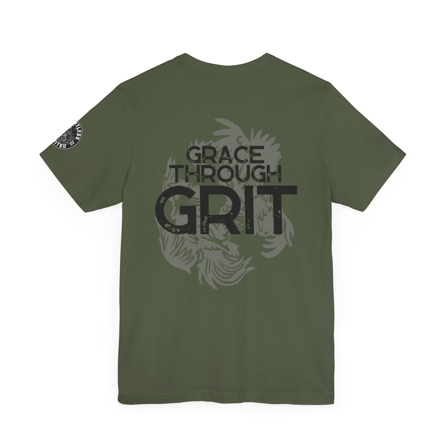Jiu Jitsu T-Shirt - Grace through Grit Design