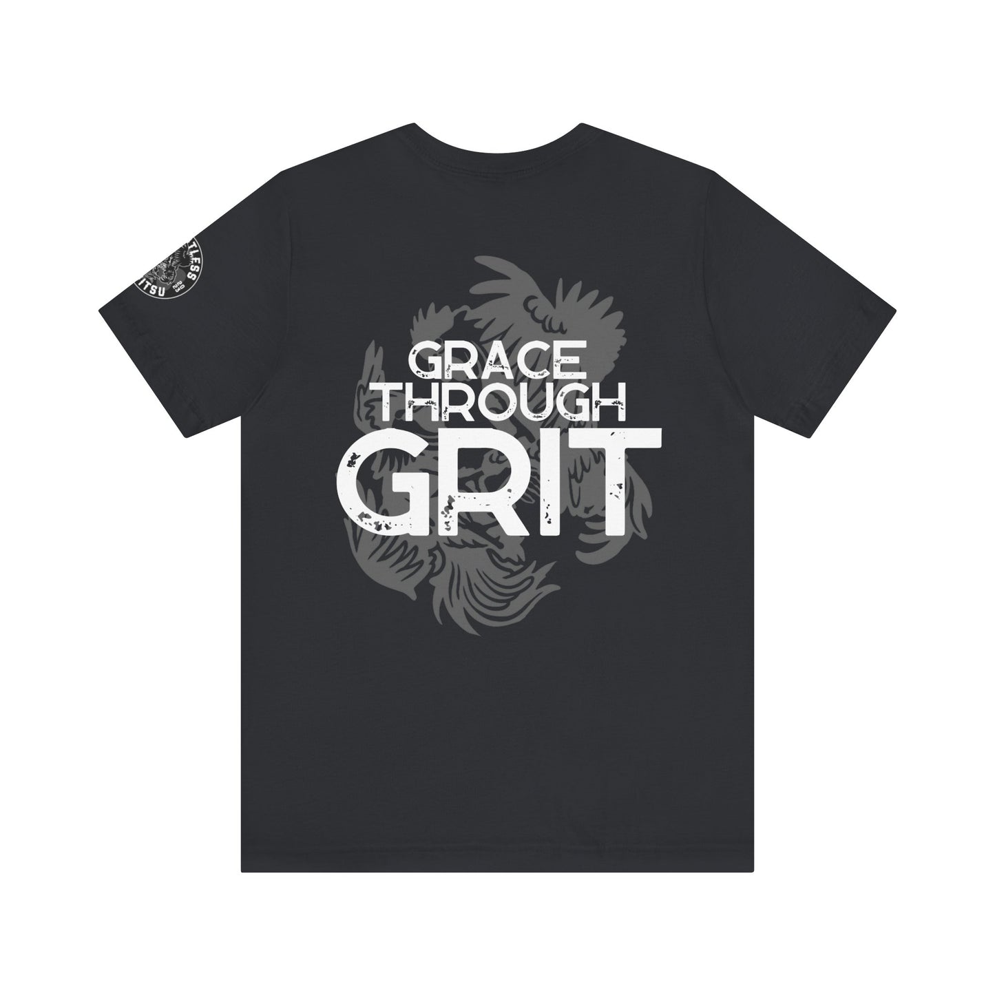 Jiu Jitsu T-Shirt - Grace through Grit Design