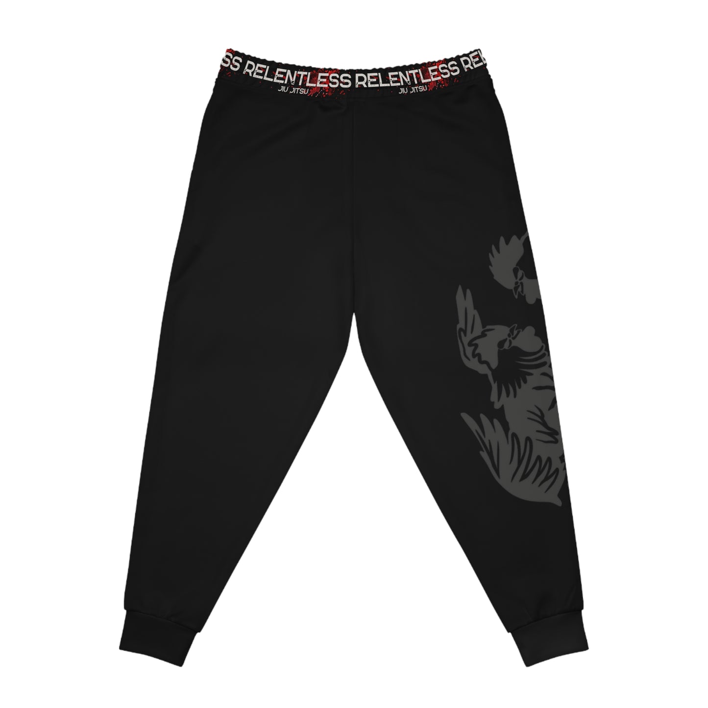 Fighting Roosters Athletic Joggers - Unisex Jiu Jitsu Design