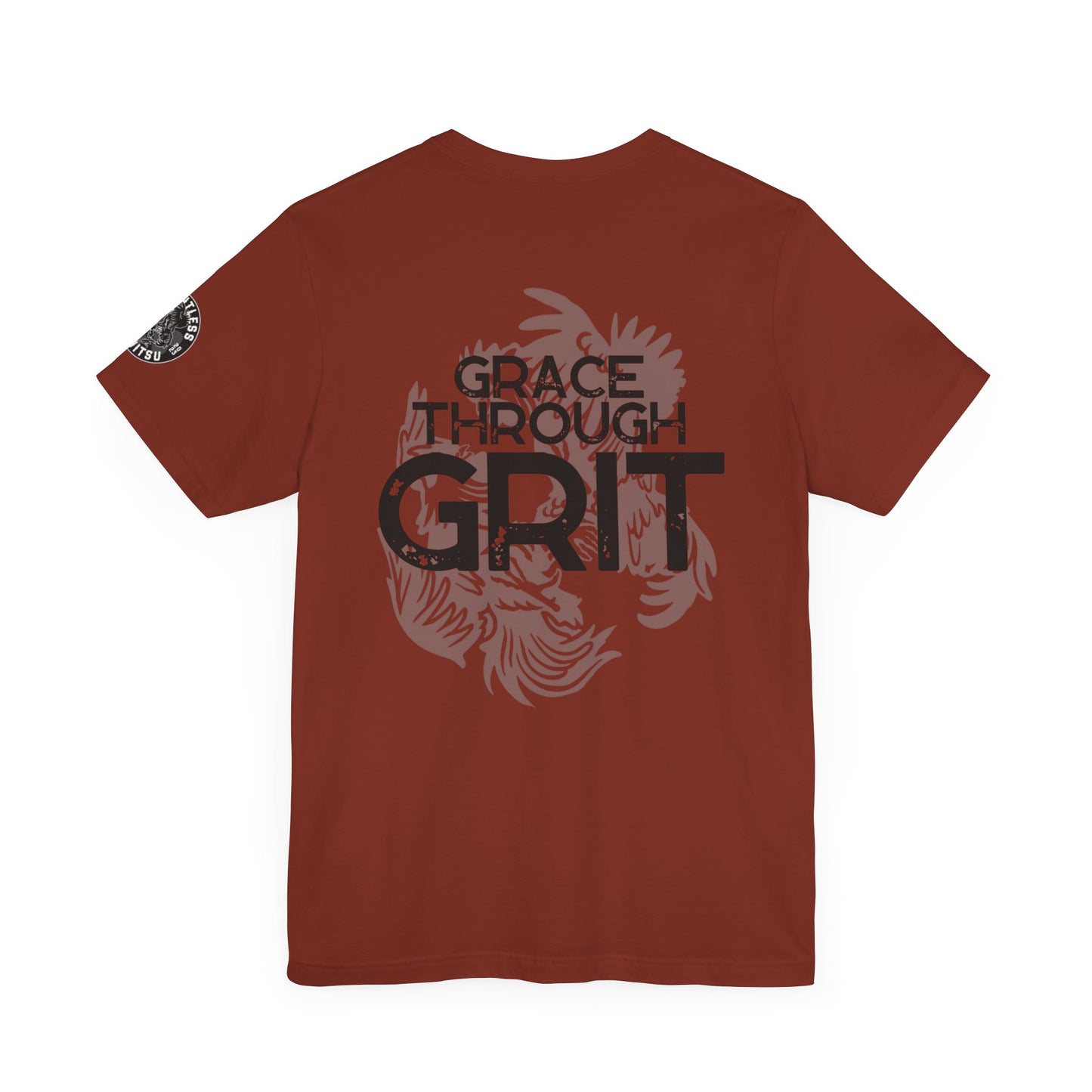 Jiu Jitsu T-Shirt - Grace through Grit Design