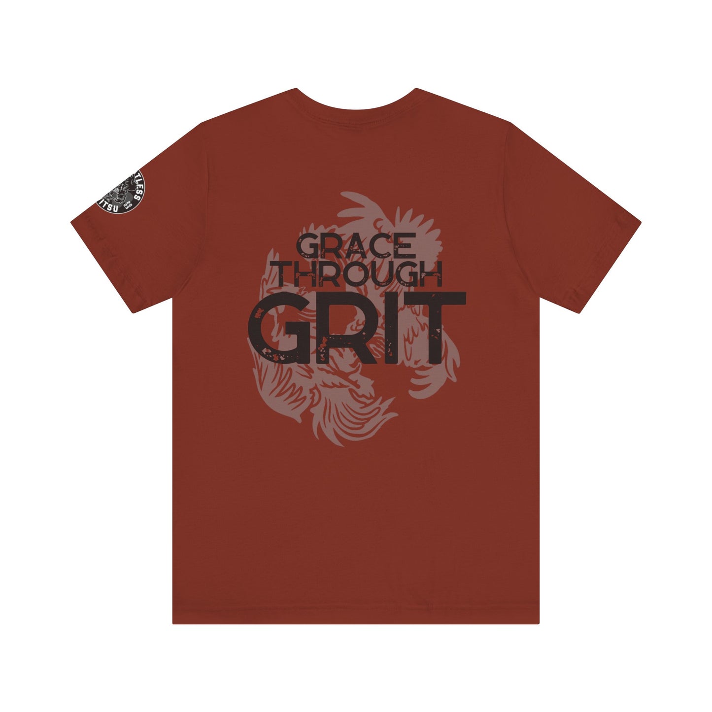 Jiu Jitsu T-Shirt - Grace through Grit Design