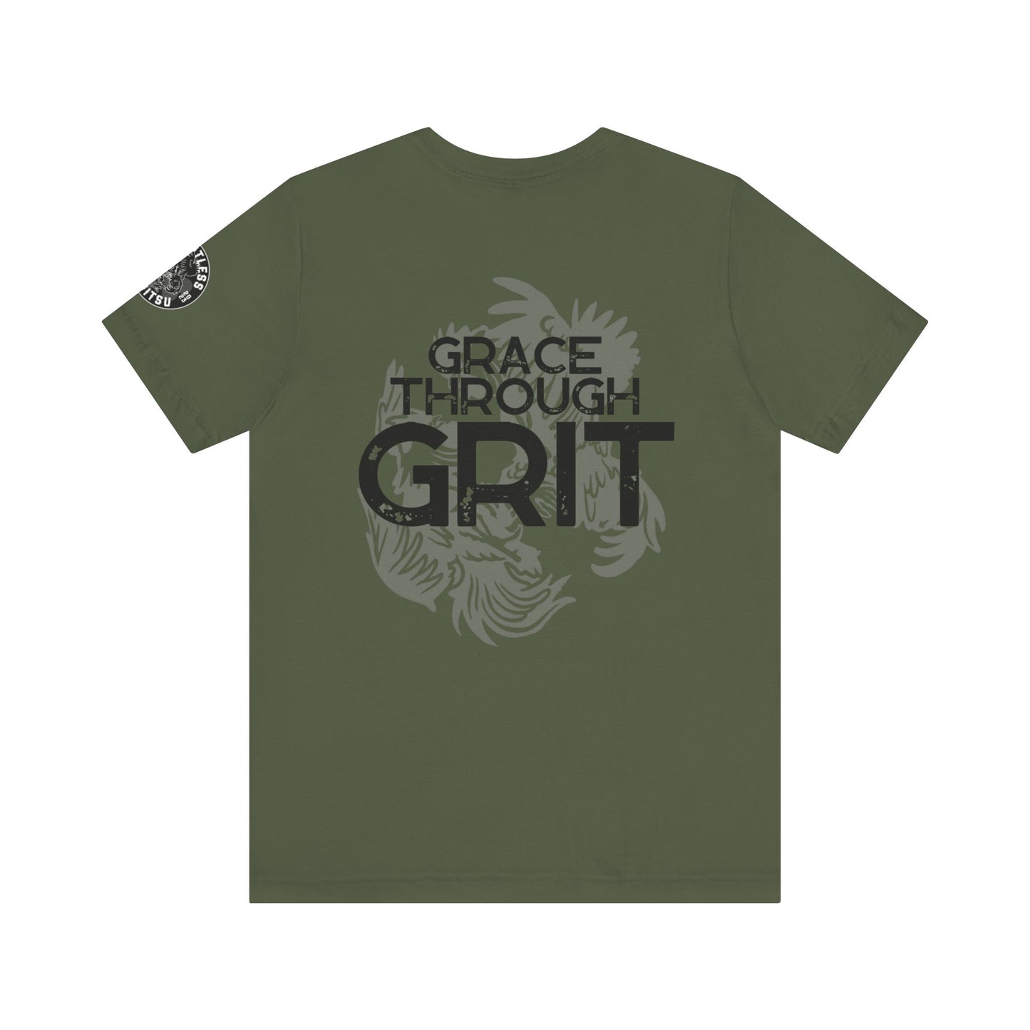 Jiu Jitsu T-Shirt - Grace through Grit Design