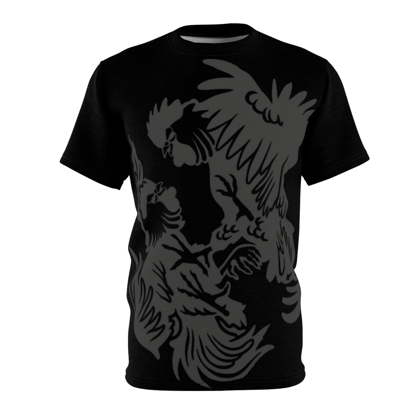 T-Shirt - Relentless Fighting Roosters Jiu Jitsu Unisex Cut & Sew Tee