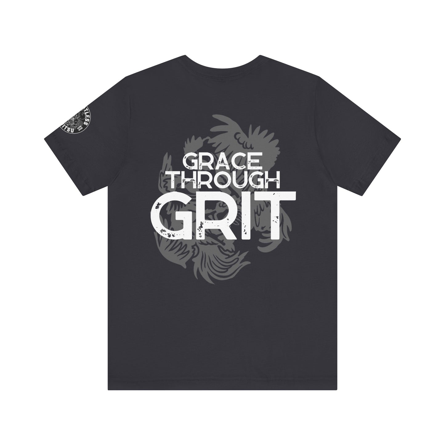Jiu Jitsu T-Shirt - Grace through Grit Design